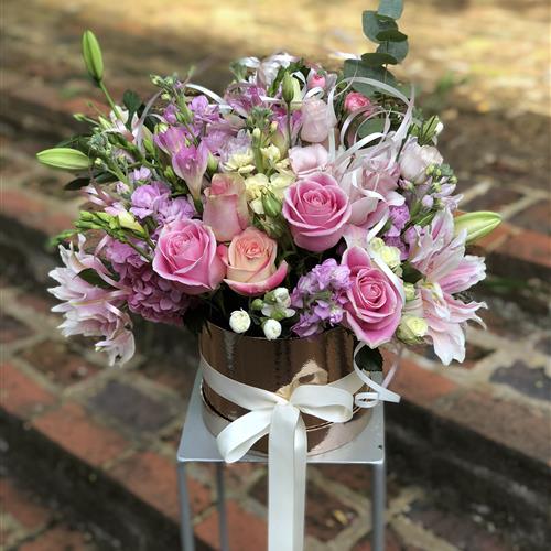 Tatania Floral Hatbox