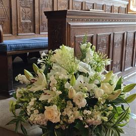 Floral Basket Tribute