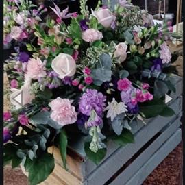 Summer Love Double Ended Casket Spray